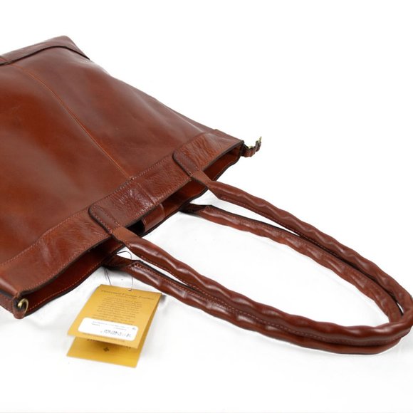 Patricia Nash Convertible Leather Mallory Tote - Picture 9 of 14